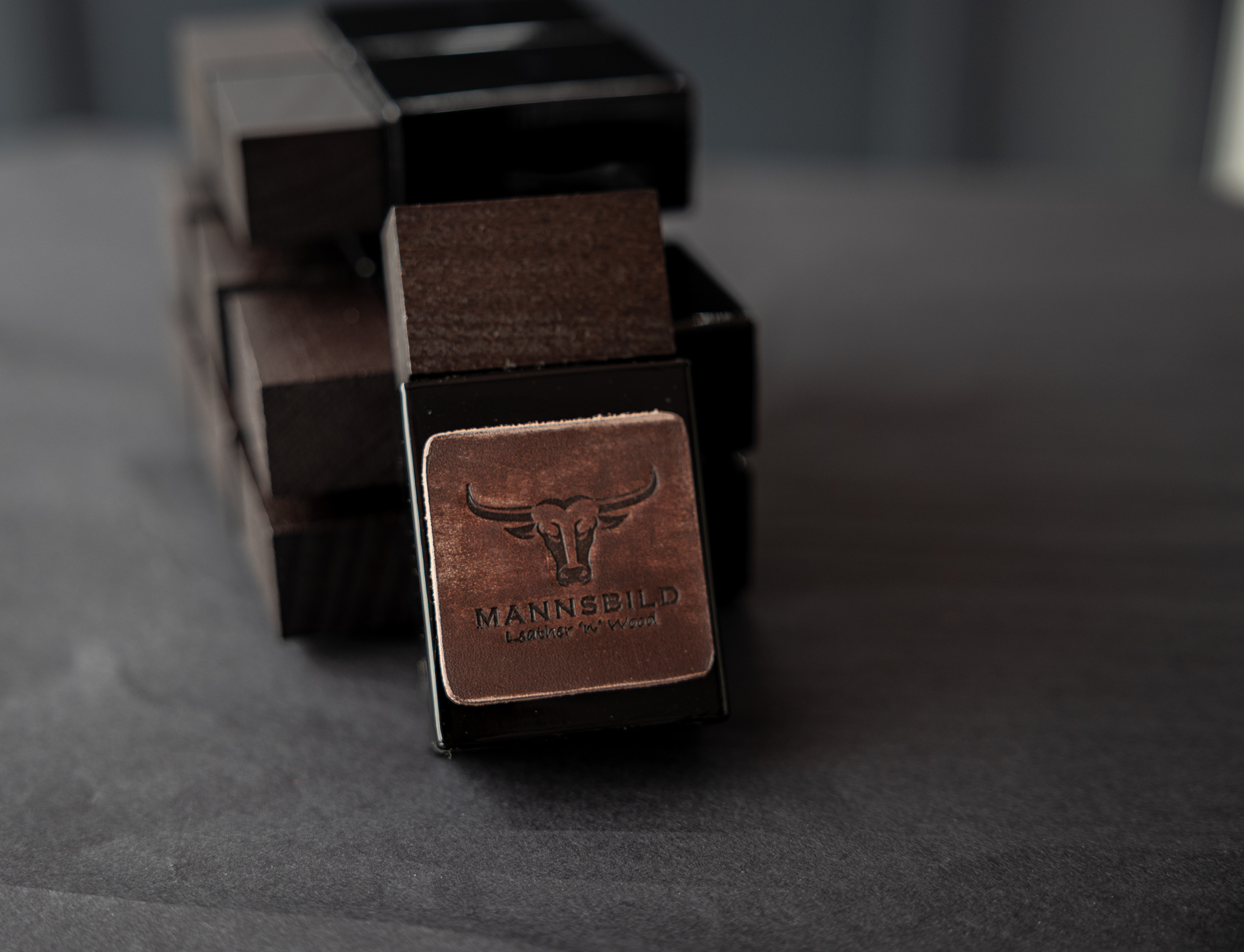 MANNSBILD-Duft Leather 'n' Wood
