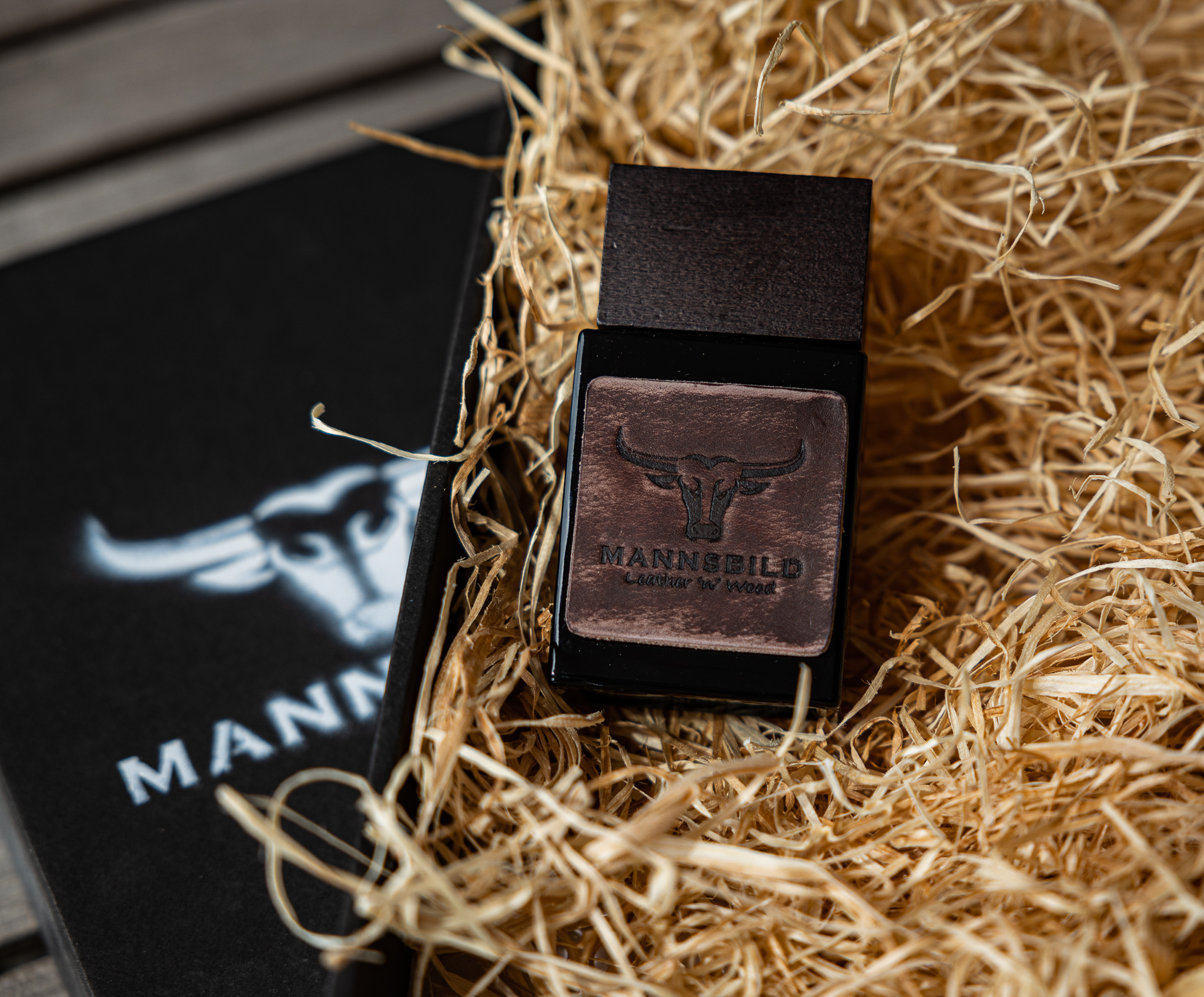 MANNSBILD-Duft Leather 'n' Wood